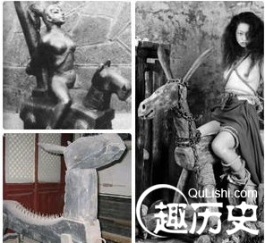 非人摧残的宫刑 古代女子遭受的离奇"宫刑"图片