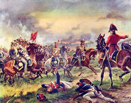滑铁卢战役--拿破仑帝国覆灭的最后一战