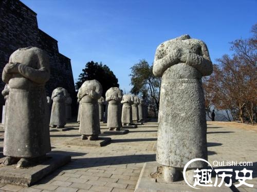 陵墓 石像 武则天 无字碑 无头 揭秘 探索 勘探 乾陵-探索勘探