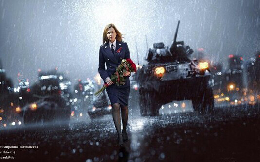 克里米亚举行高层会议 美女检察官太抢镜(图)