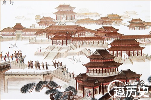第三种观点则认为此宫所以被称为阿房宫,是因为上宫宫殿高峻,若于阿