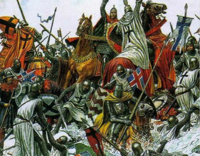 十字军清真表情包_楚德湖战役简介:十字军占据