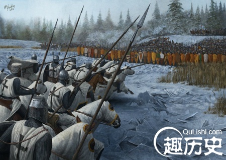 楚德湖战役背景:德意志骑士团侵略俄罗斯西北