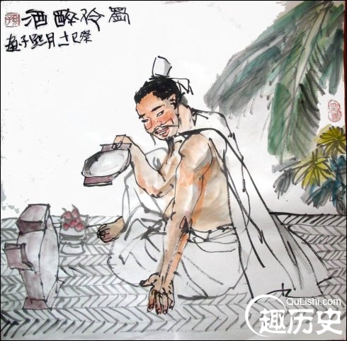 竹林七贤的洛阳往事:刘伶醉酒只为了不做官