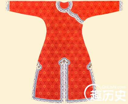 清代太平天国服饰 道光年间,国力渐衰,帝国主义趁机侵入,社会生产严重停滞。清朝政府闭关自守,腐朽没洛,激起人民反抗。1851年,爆发了中国历史上最大的一次农民起义,即太平天国运动。太平天国鄙视清朝衣冠,剪去辫子,留满额发。他们宁愿穿着戏班的服装出外行军打仗,而将清朝官服随处抛弃、往来践踏。