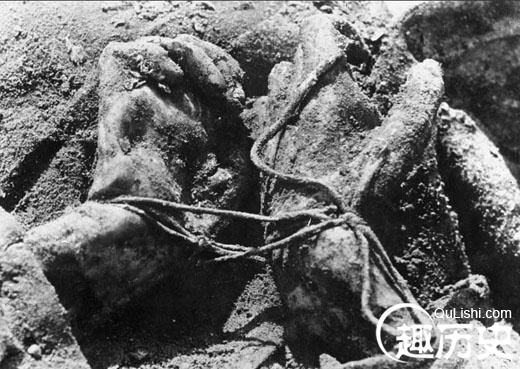 卡廷惨案黑镜头:苏联集体屠杀波兰军人【图】