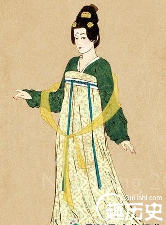 古人也时髦:穿条纹裙露胸装 住空调房吃冰激凌-趣历史