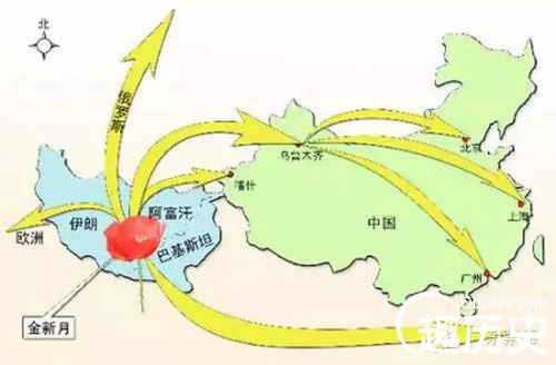 世界四大毒品产地都是哪里?金三角是什么