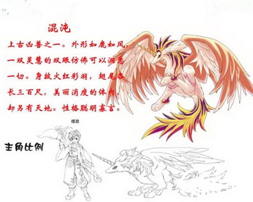 上古十大神兽之一的混沌是什么混沌是什么模样