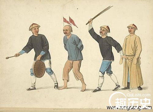 秦时对刑徒加施髡刑,汉代在完城旦舂刑上加施髡钳,魏晋以前一般都是与